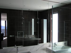 custom mirror cut to measure for a home in Glenlyon